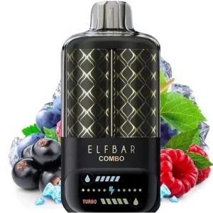 ELF BAR COMBO 25000. Blackcurrant Raspberry & Grape(Смородина Малина & Виноград )