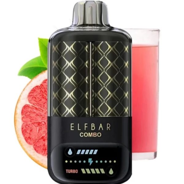 ELF BAR COMBO 25000. Pink Lemonade & Grapefruit (Рожевий Лимонад & Грейпфрут)