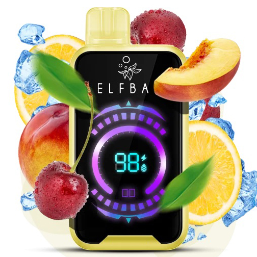 ELF BAR FS18000 5%. Cherry Peach Lemon (Вишня Персик Лимон) ELF BAR FS18000 5%. Cherry Peach Lemon (Вишня Персик Лимон)