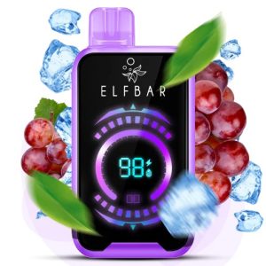 ELF BAR FS18000 5%. Grape Ice (Виноград)