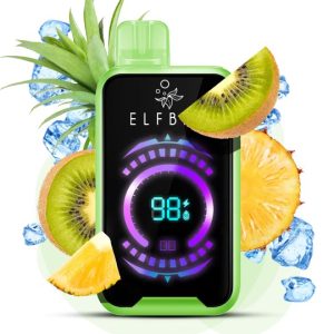 ELF BAR FS18000 5%. Kiwi Pineapple Ice (Ківі Ананас)