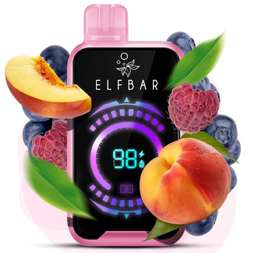 ELF BAR FS18000 5%. Peach Berry (Персик Ягоди) ELF BAR FS18000 5%. Peach Berry (Персик Ягоди)