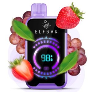 ELF BAR FS18000 5%. Strawberry Grape (Полуниця Виноград)
