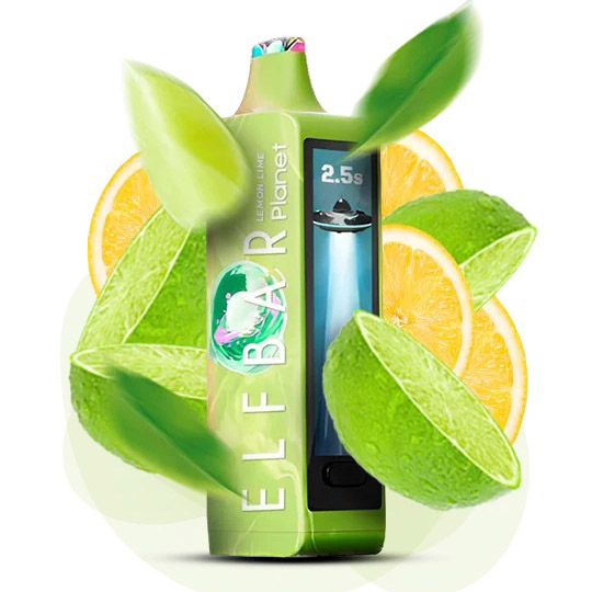 ELF BAR Planet 25000. Лимон Лайм (Lemon Lime) ELF BAR Planet 25000. Лимон Лайм (Lemon Lime)