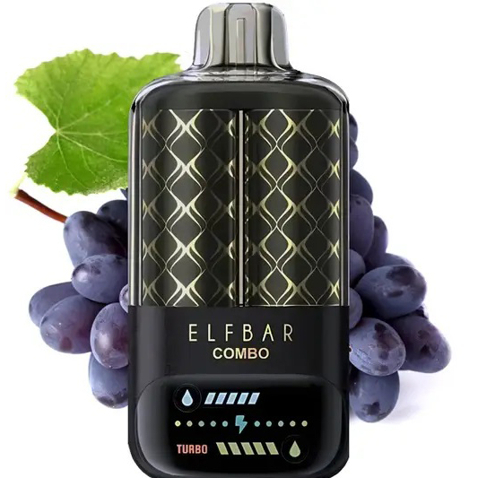 ELF BAR COMBO 25000. Grape & Mary Power (Виноград & Мускатний Виноград) ELF BAR COMBO 25000. Grape & Mary Power (Виноград & Мускатний Виноград)