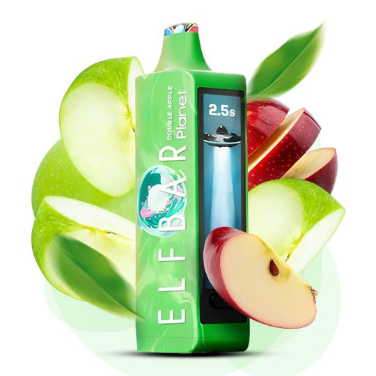 ELF BAR Planet 25000. Яблуко (Double Apple) ELF BAR Planet 25000. Яблуко (Double Apple)